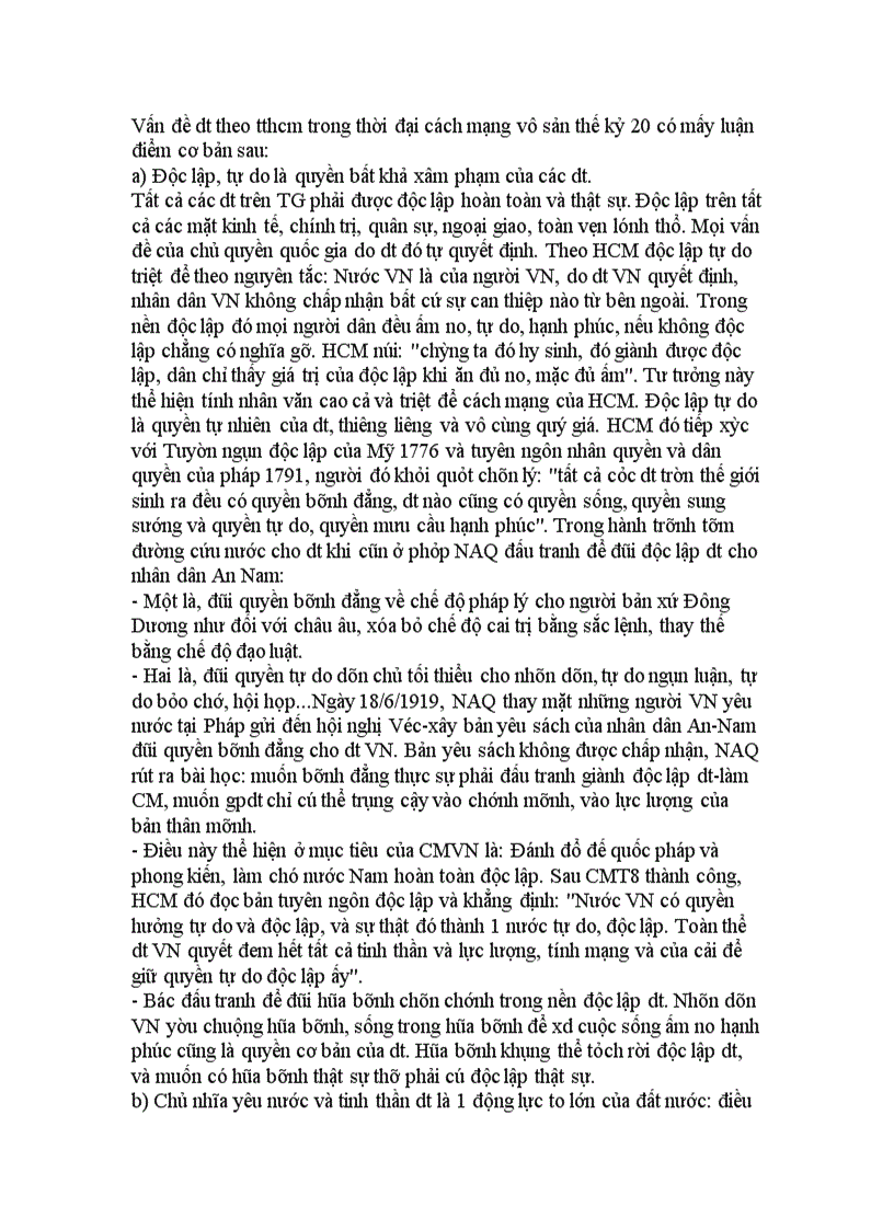 image for page Đề cương Ôn tập tư tưởng hồ chí minh