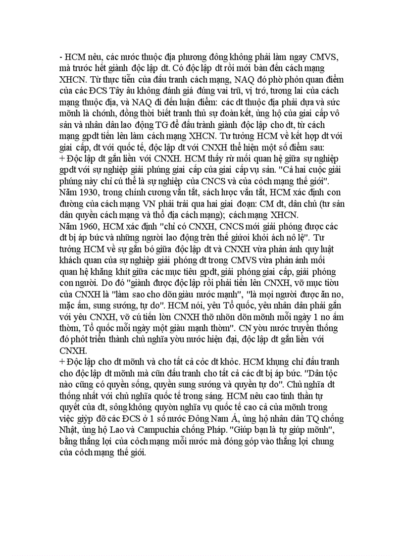 image for page Đề cương Ôn tập tư tưởng hồ chí minh