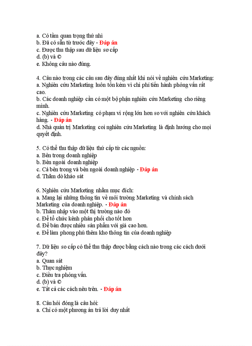 image for page ĐỀ thi và đáp án môn maketing căn bản
