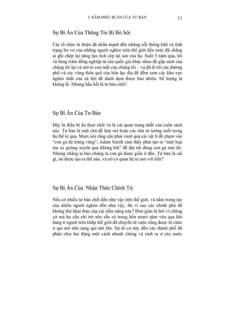 image for page Sự bí ẩn của tư bản