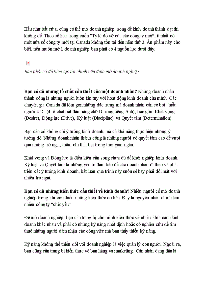 image for page 4 nguồn lực cần thiết để khỏi nghiệp kinh doanh