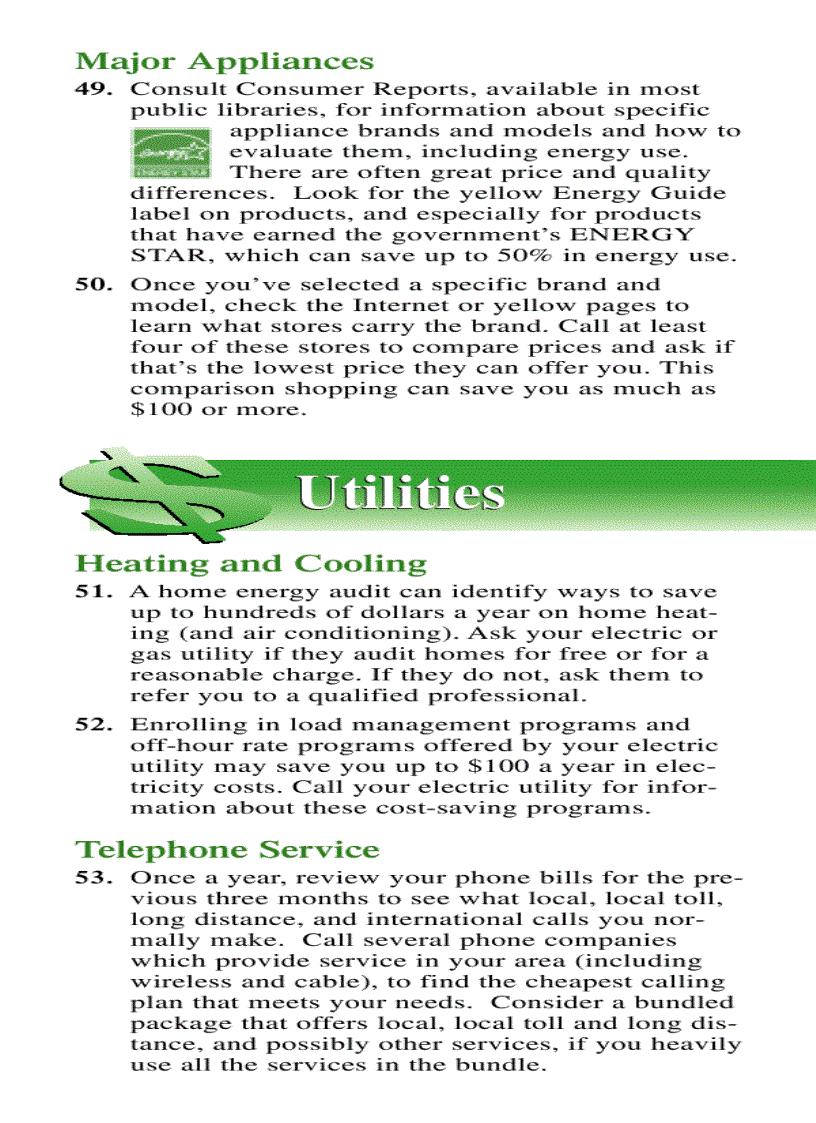 image for page 66 Ways to Save Money