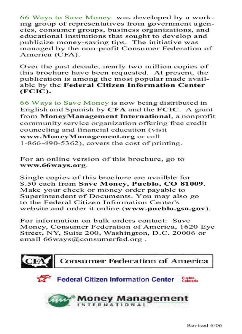 image for page 66 Ways to Save Money