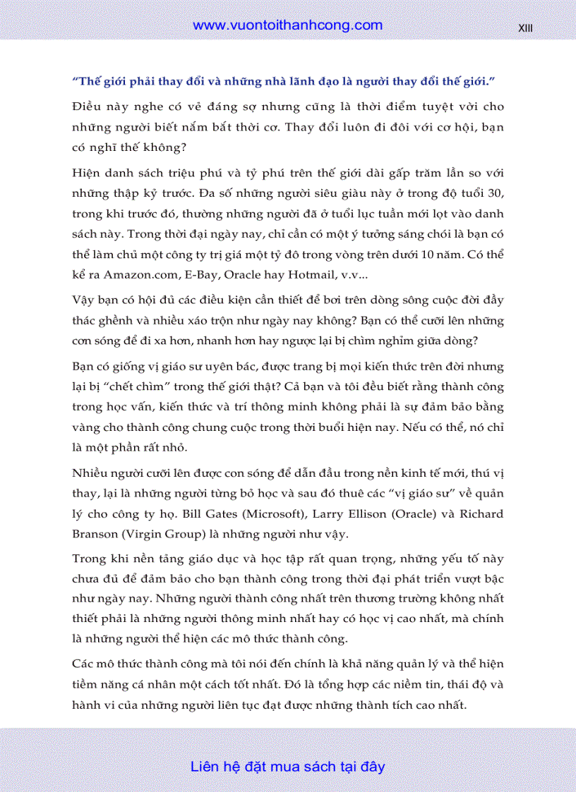 image for page Làm chủ tư duy thay đổi vận mệnh