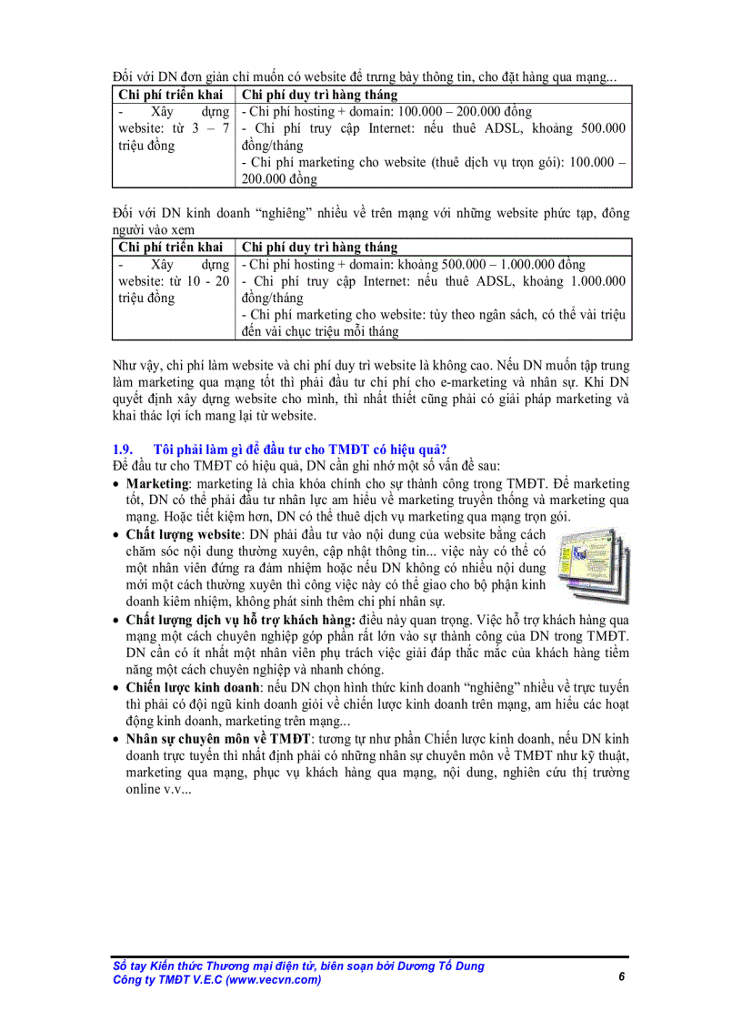 image for page Sổ tay kiến thức thương mại điện tử 1