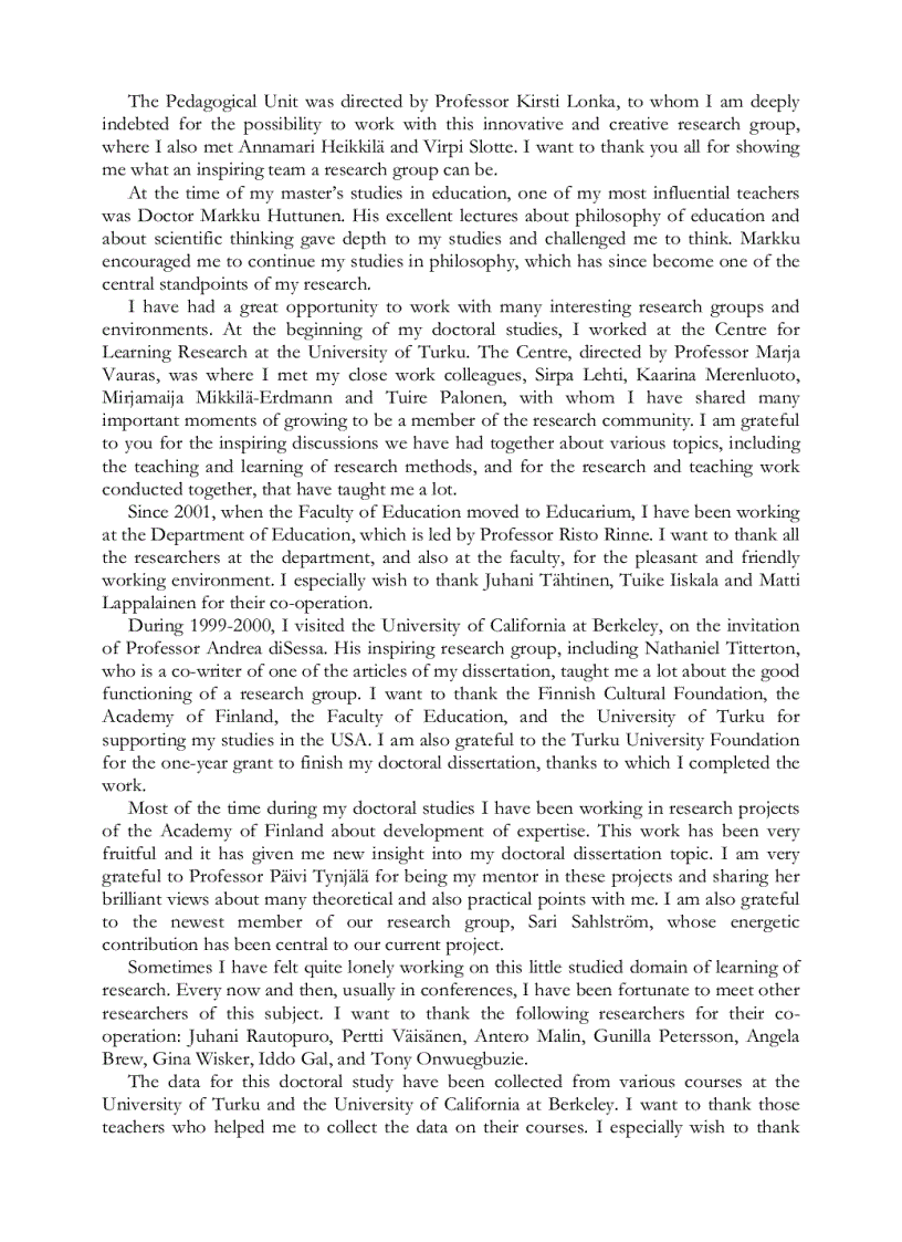 image for page Murtonen dissertation without articles Learning of quantatative reseach method