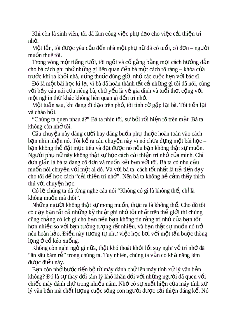 image for page Bí mật của một trí nhớ siêu phàm Dịch giả Bùi Như Quỳnh