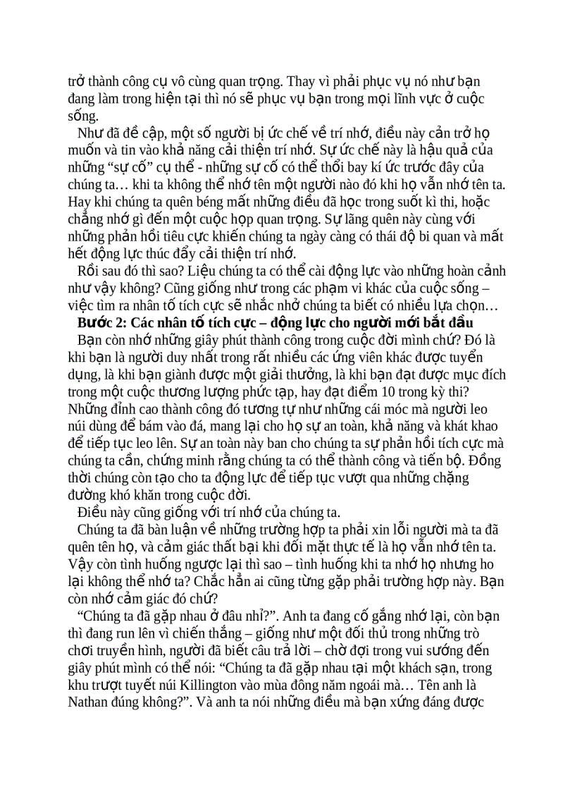 image for page Bí mật của một trí nhớ siêu phàm Dịch giả Bùi Như Quỳnh