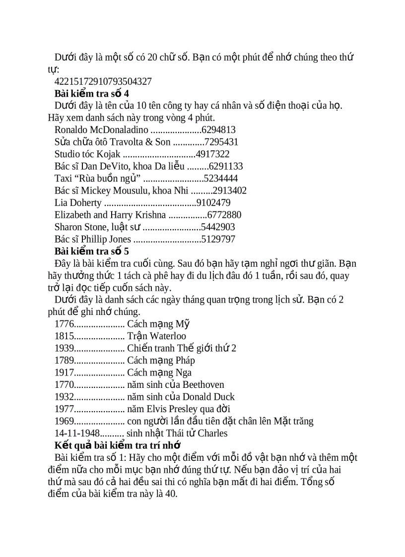 image for page Bí mật của một trí nhớ siêu phàm Dịch giả Bùi Như Quỳnh