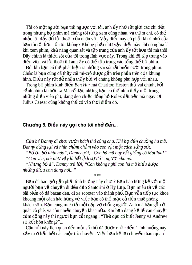 image for page Bí mật của một trí nhớ siêu phàm Dịch giả Bùi Như Quỳnh