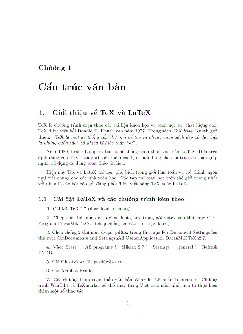 image for page Tài liệu hướng dẫn sử dụng Latex