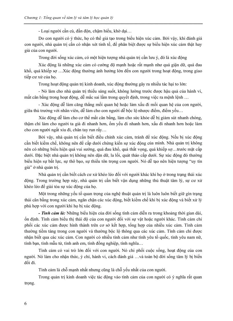 image for page Tâm lý quản lí