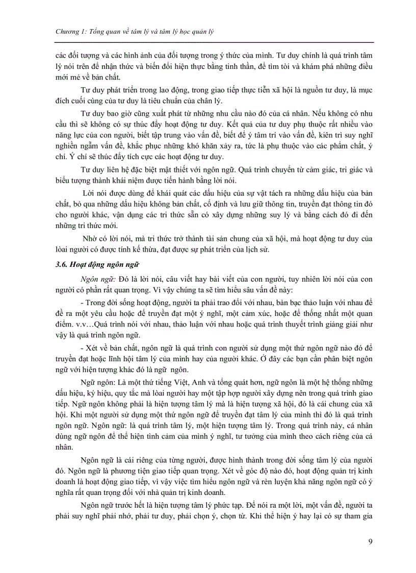 image for page Tâm lý quản lí