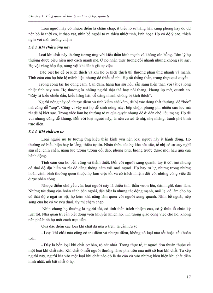 image for page Tâm lý quản lí