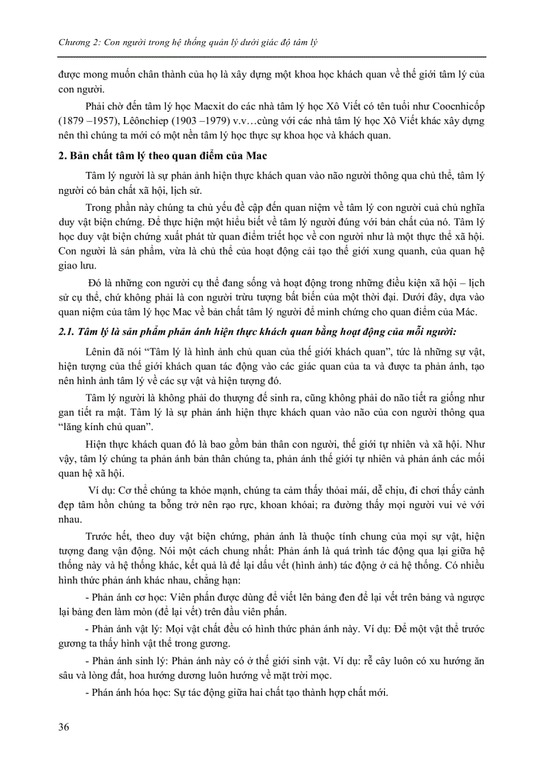 image for page Tâm lý quản lí