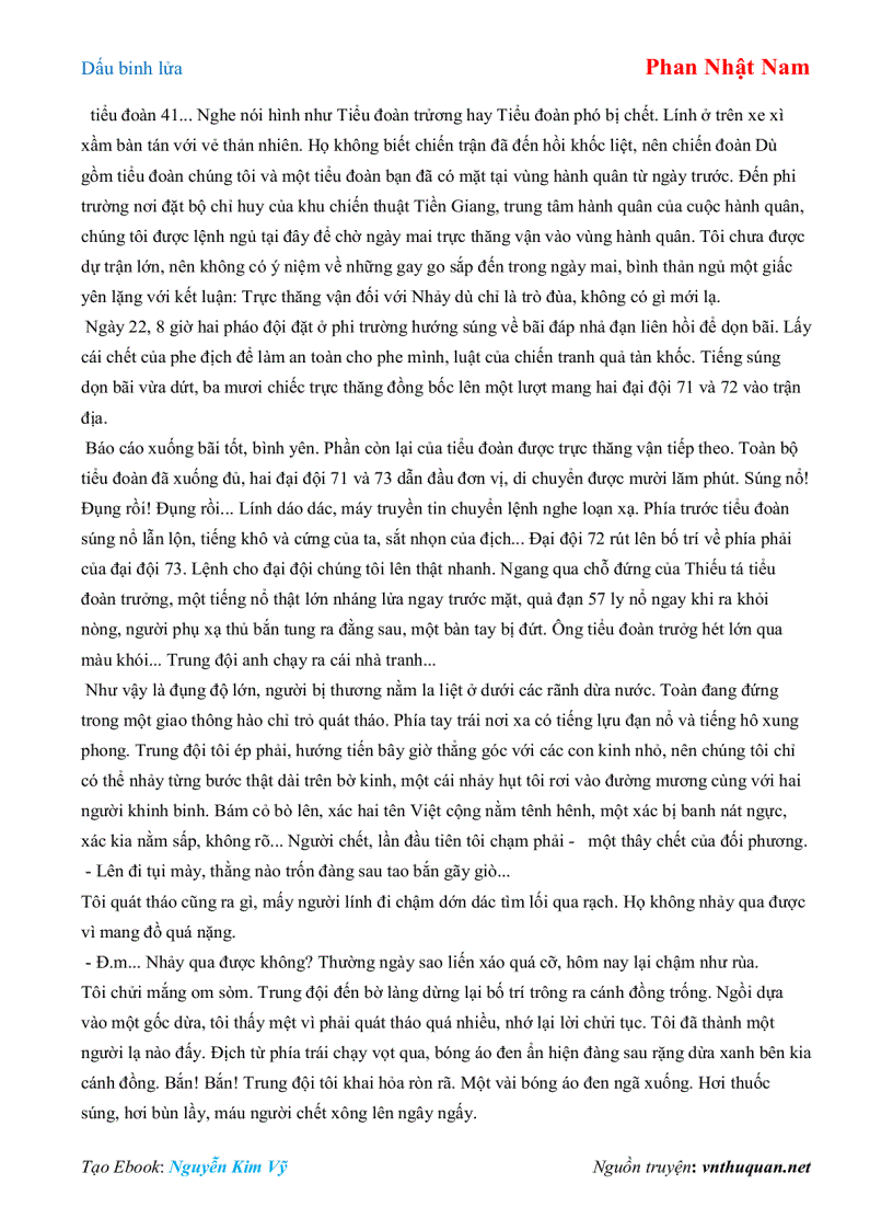 image for page Ebook Dấu binh lửa Phan Nhật Nam