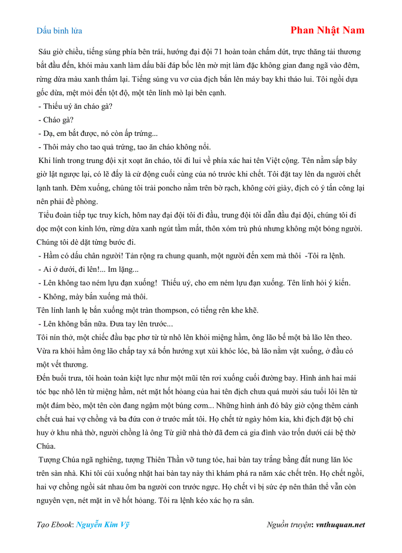 image for page Ebook Dấu binh lửa Phan Nhật Nam