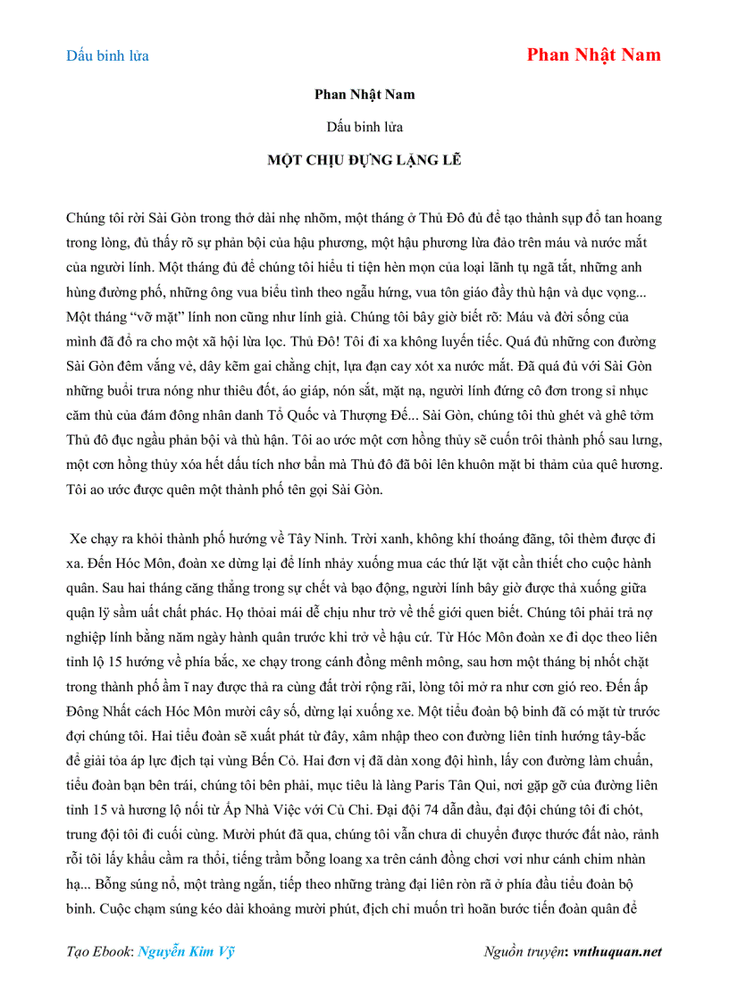 image for page Ebook Dấu binh lửa Phan Nhật Nam