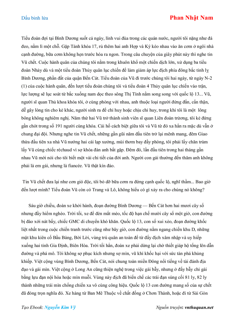 image for page Ebook Dấu binh lửa Phan Nhật Nam