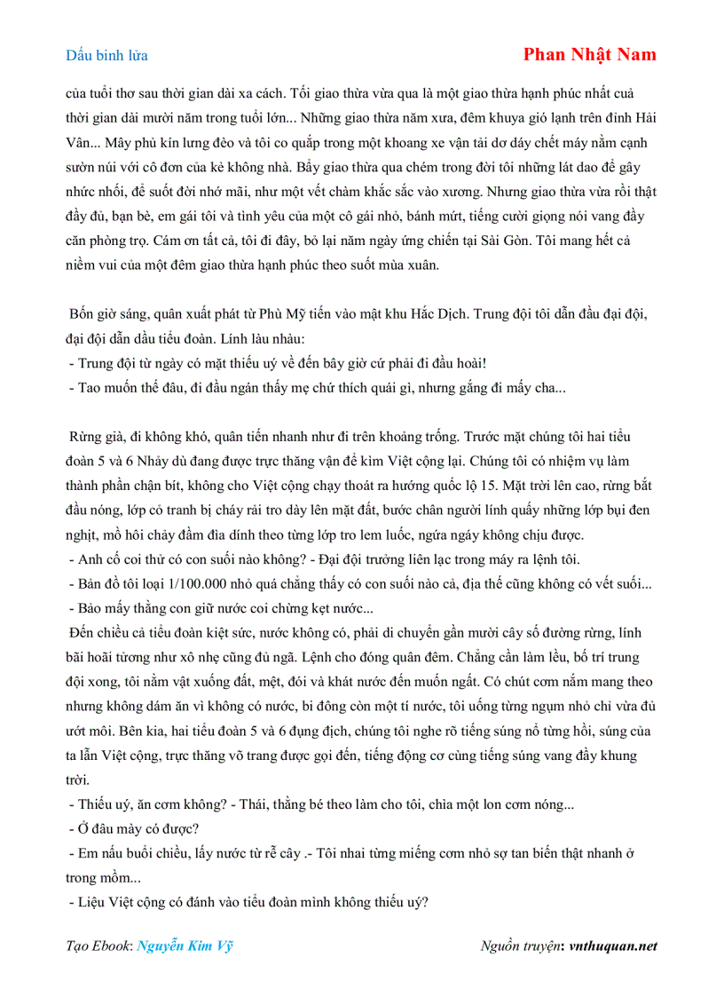 image for page Ebook Dấu binh lửa Phan Nhật Nam