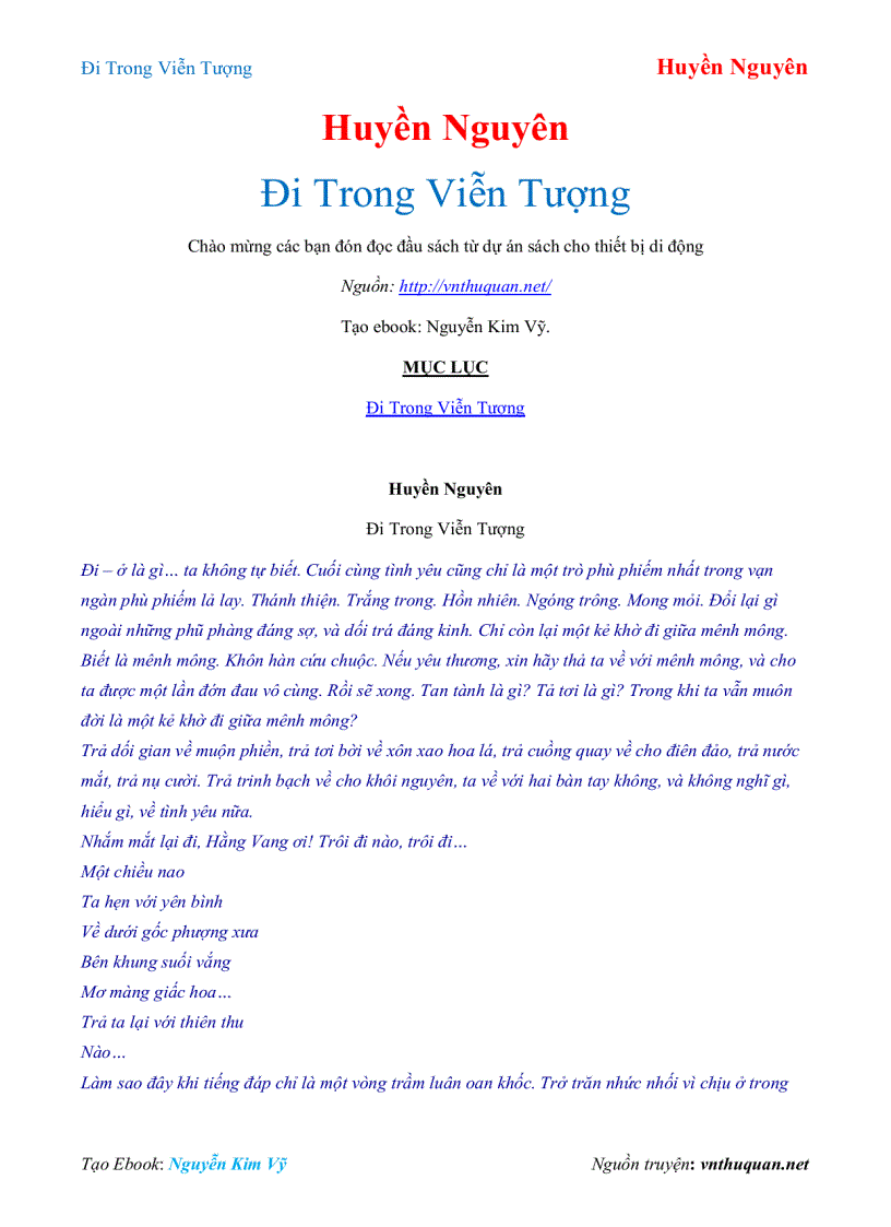 image for page Ebook Đi Trong Viễn Tượng Huyền Nguyên