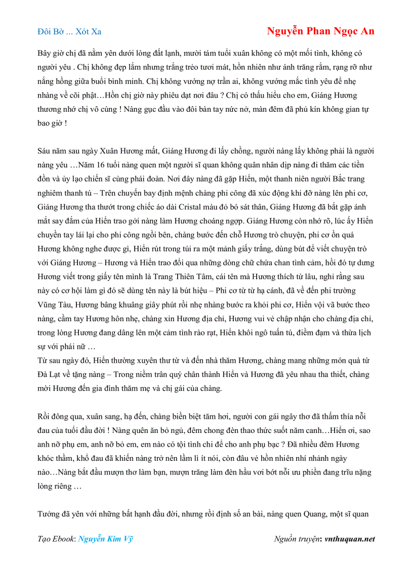 image for page Ebook Ðôi Bờ Xót Xa Nguyễn Phan Ngọc An