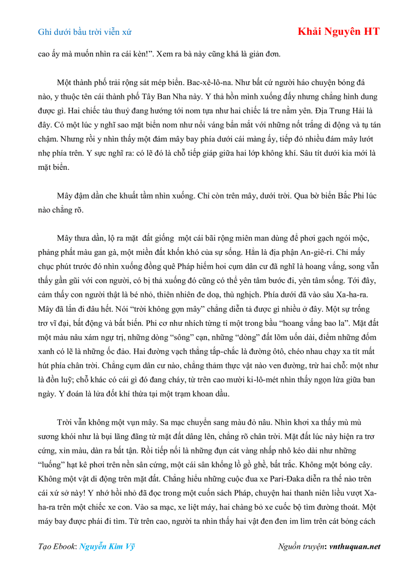 image for page Ebook Ghi dưới bầu trời viễn xứ Khải Nguyên HT