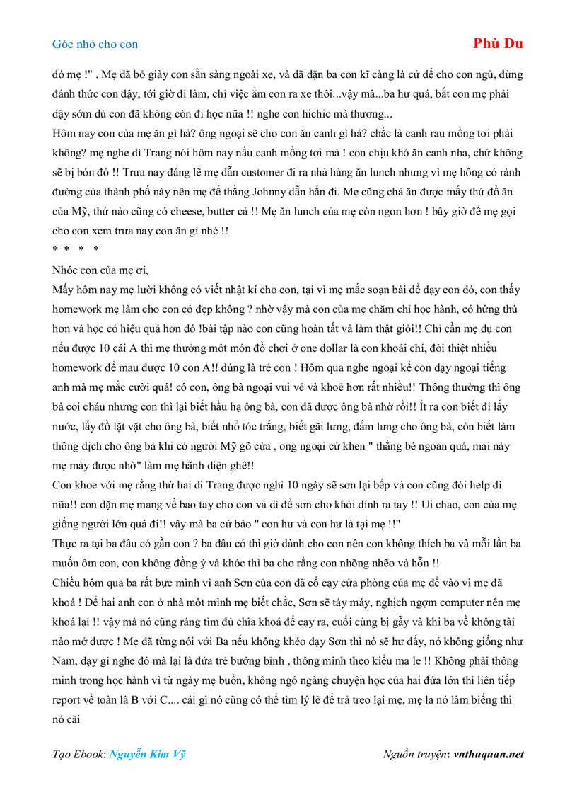 image for page Ebook Góc nhỏ cho con Phù Du