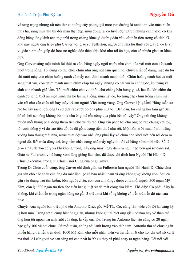 image for page Ebook Hai Nhà Triệu Phú Kỳ Lạ Nguyên Đỗ