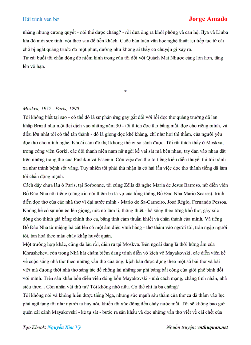 image for page Ebook Hải trình ven bờ Jorge Amado