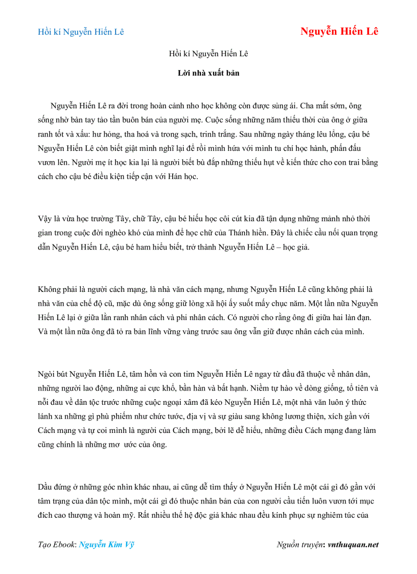 image for page Ebook Hồi kí Nguyễn Hiến Lê Nguyễn Hiến Lê
