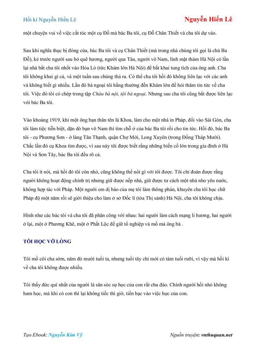 image for page Ebook Hồi kí Nguyễn Hiến Lê Nguyễn Hiến Lê