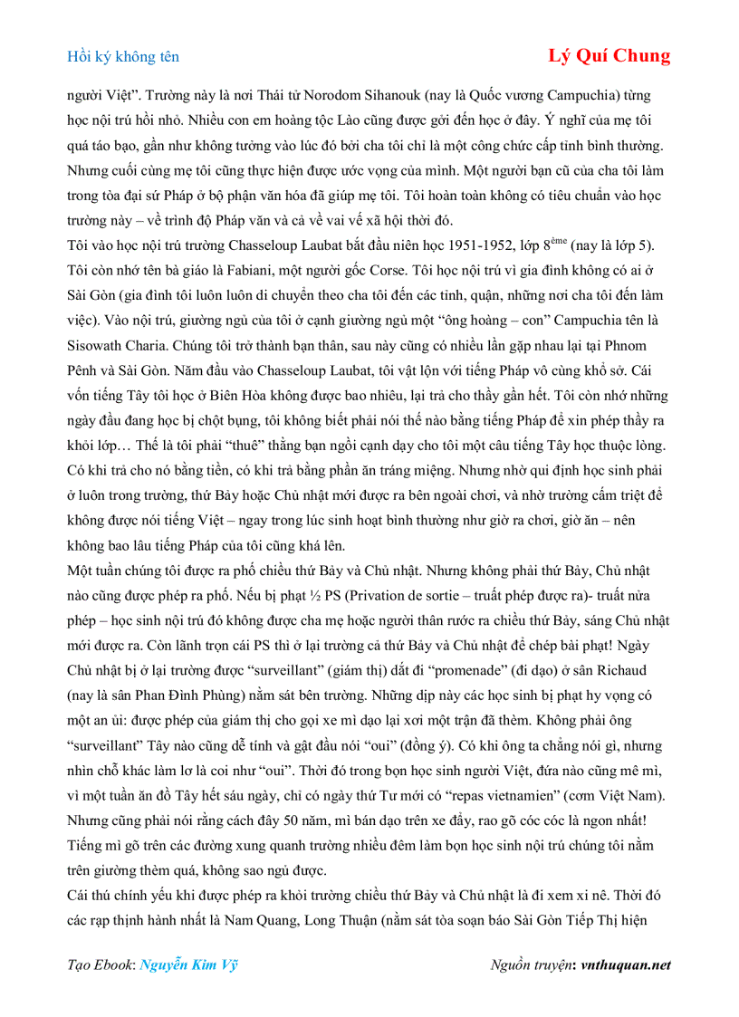 image for page Ebook Hồi ký không tên Lý Quí Chung