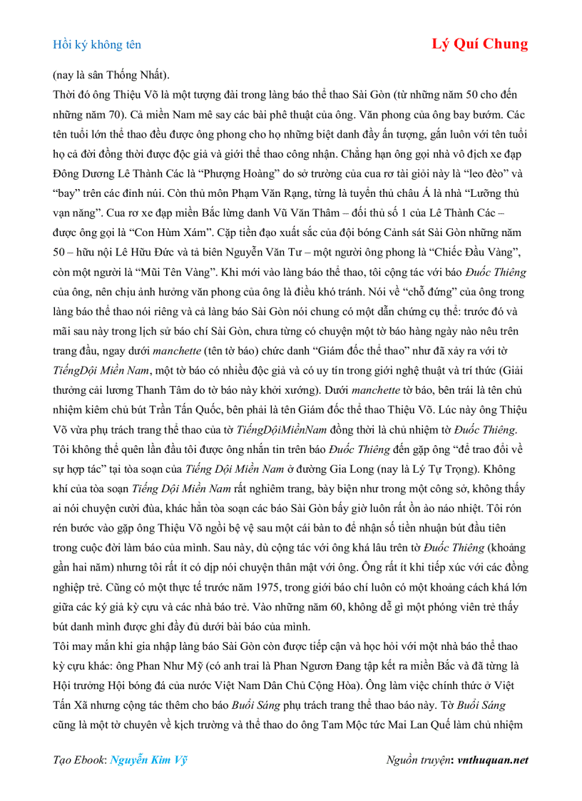 image for page Ebook Hồi ký không tên Lý Quí Chung