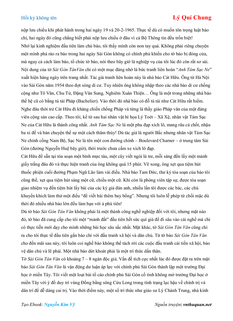 image for page Ebook Hồi ký không tên Lý Quí Chung