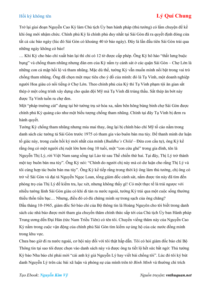 image for page Ebook Hồi ký không tên Lý Quí Chung