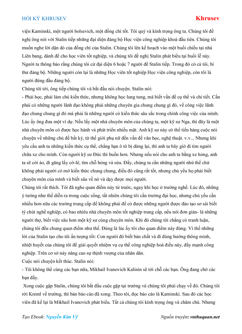 image for page Ebook HỒI KÝ KHRUSEV Khrusev