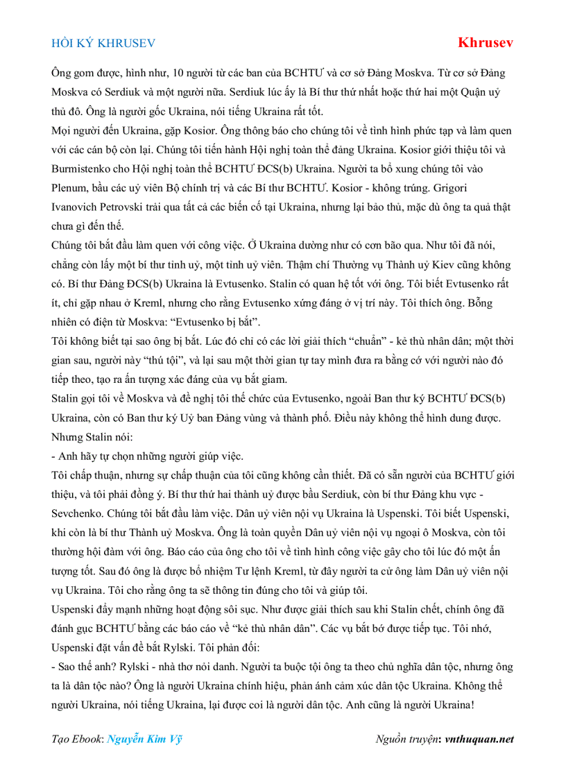 image for page Ebook HỒI KÝ KHRUSEV Khrusev