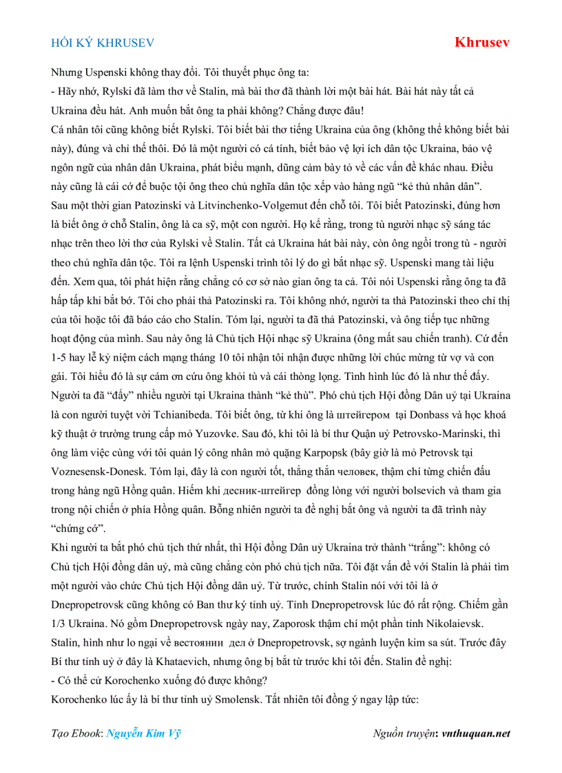 image for page Ebook HỒI KÝ KHRUSEV Khrusev