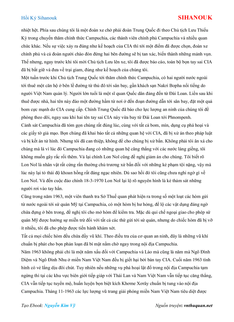 image for page Ebook Hồi Ký Sihanouk SIHANOUK