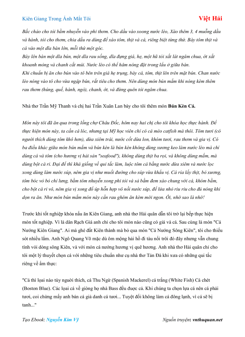 image for page Ebook Kiên Giang Trong Ánh Mắt Tôi Việt Hải