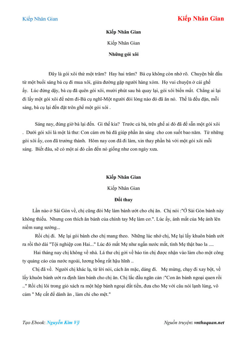 image for page Ebook Kiếp Nhân Gian Kiếp Nhân Gian