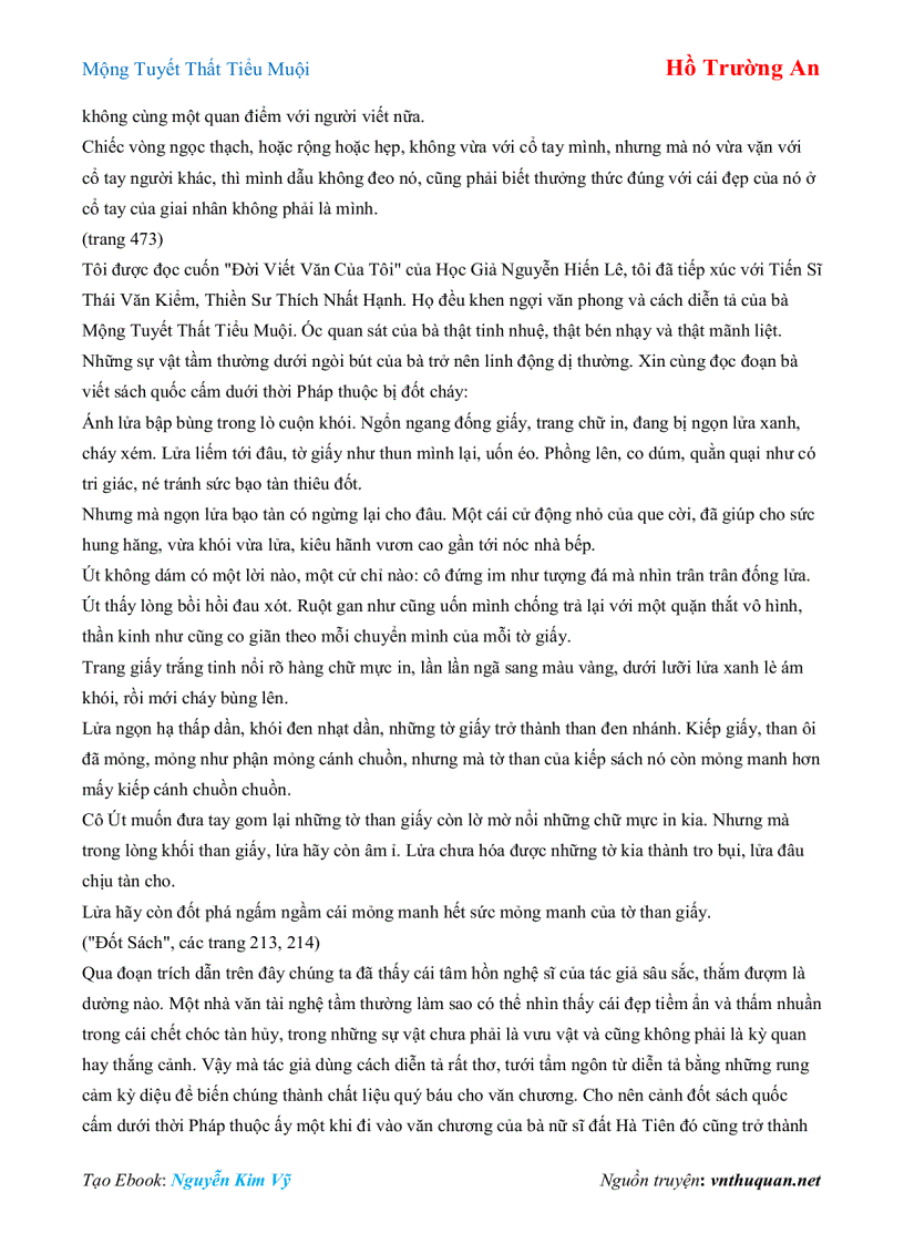 image for page Ebook Mộng Tuyết Thất Tiểu Muội Hồ Trường An