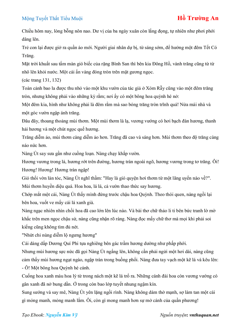 image for page Ebook Mộng Tuyết Thất Tiểu Muội Hồ Trường An