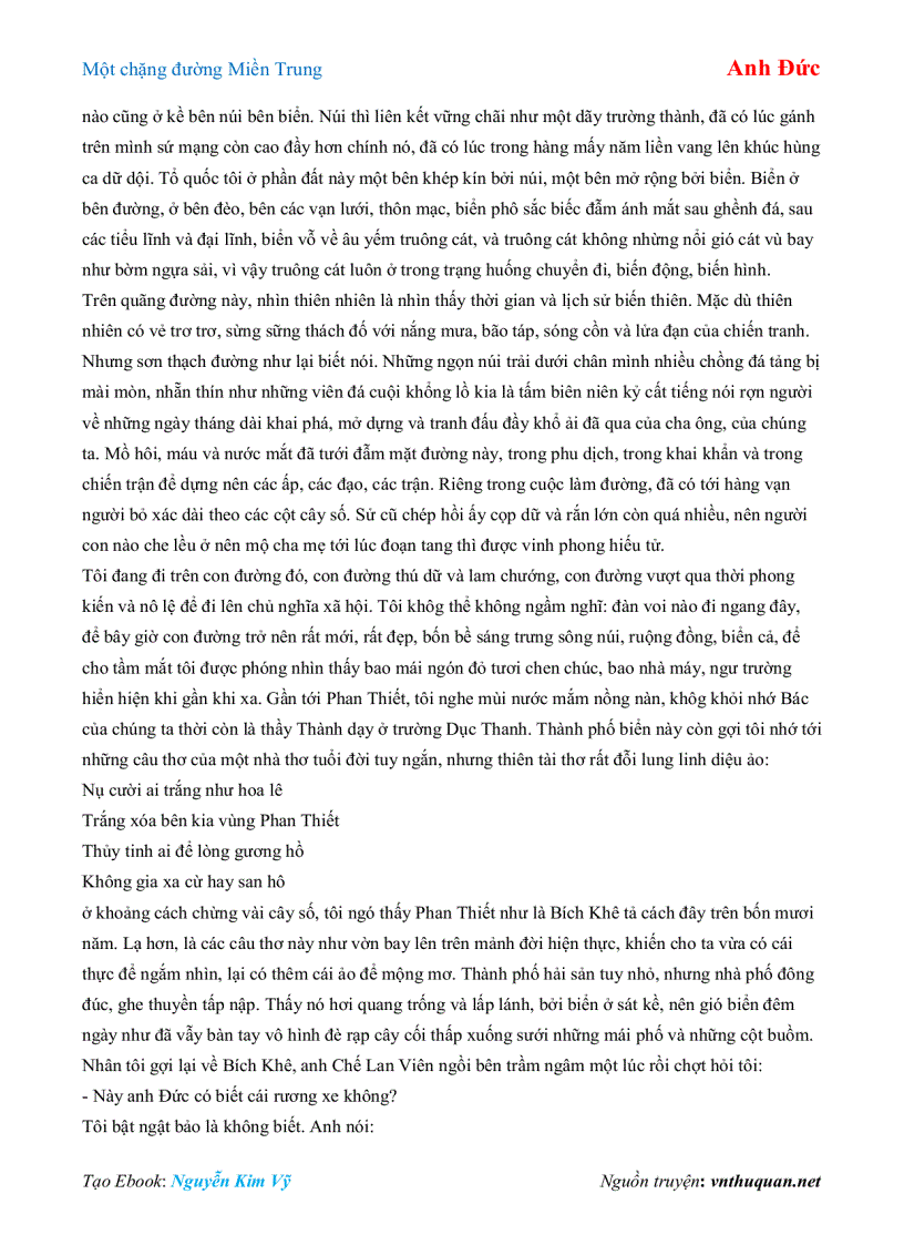 image for page Ebook Một chặng đường Miền Trung Anh Đức