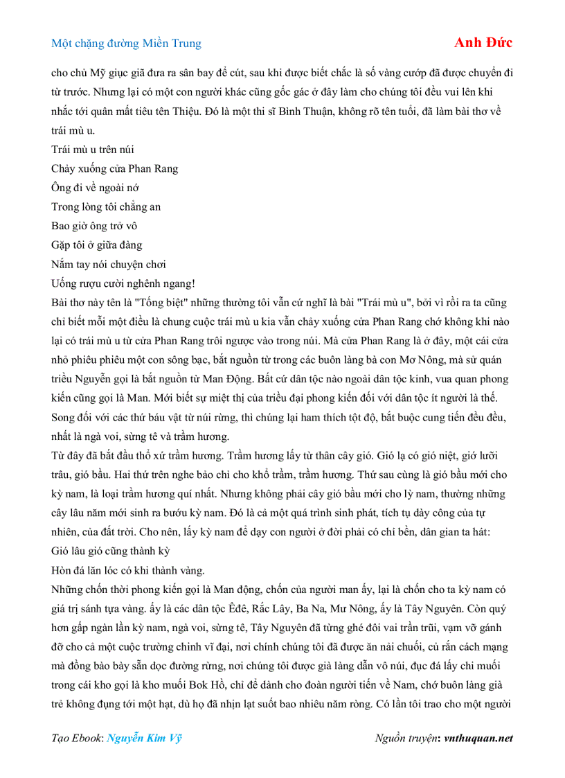 image for page Ebook Một chặng đường Miền Trung Anh Đức