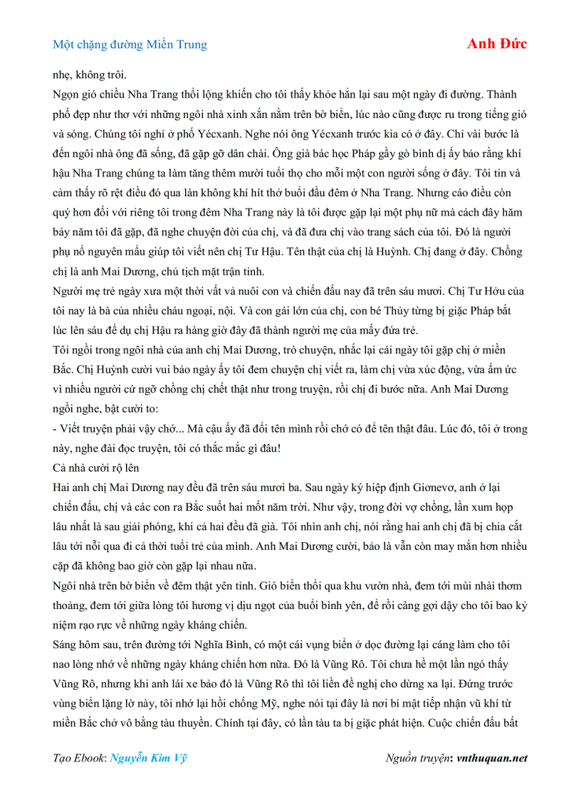 image for page Ebook Một chặng đường Miền Trung Anh Đức