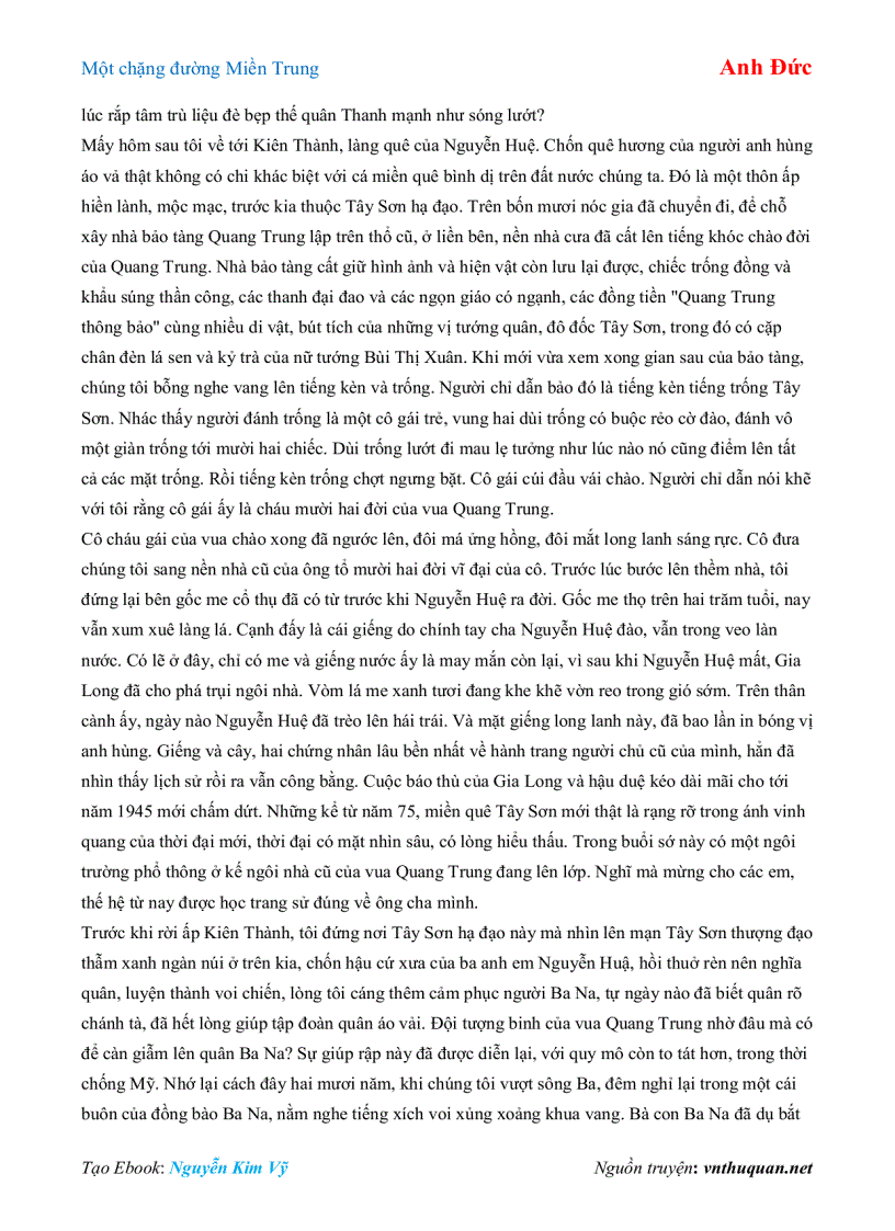 image for page Ebook Một chặng đường Miền Trung Anh Đức