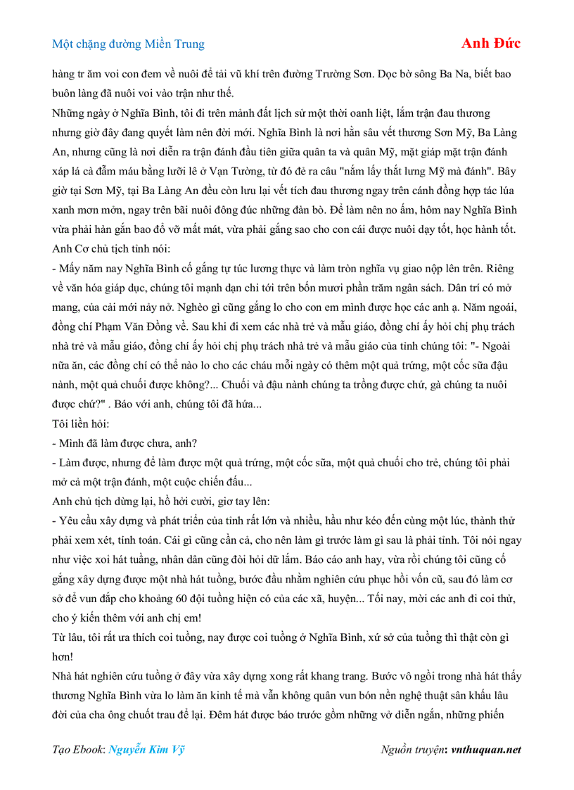 image for page Ebook Một chặng đường Miền Trung Anh Đức