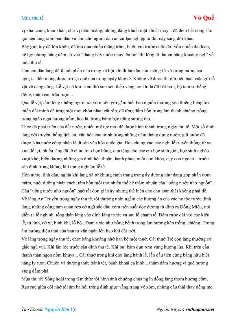 image for page Ebook Mùa thu tế Võ Quế